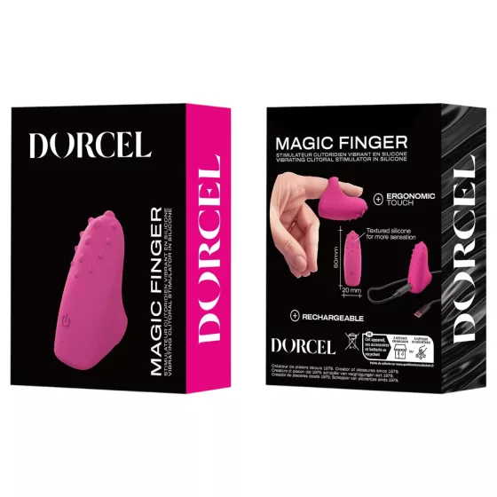 Dorcel Magic Finger - Rechargeable Finger Vibrator (Pink)