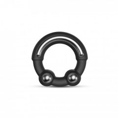 Dorcel Stronger Ring - metal insert penis ring (black)