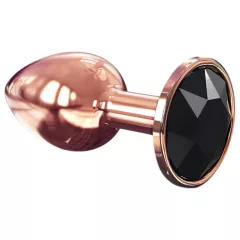   Dorcel Diamond Plug S - aluminium anal plug - small (rose gold)