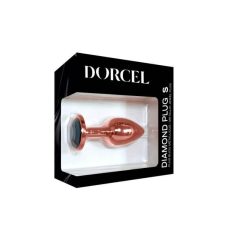   Dorcel Diamond Plug S - aluminium anal dildo - small (rose gold)