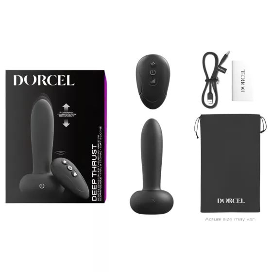 Dorcel Deep Thrust - Thrusting Vibrator (Black)