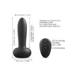 Dorcel Deep Thrust - Thrusting Vibrator (Black)