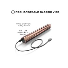   Dorcel Pink Lady 2.0 - Rechargeable Wand Vibrator (Rose Gold)