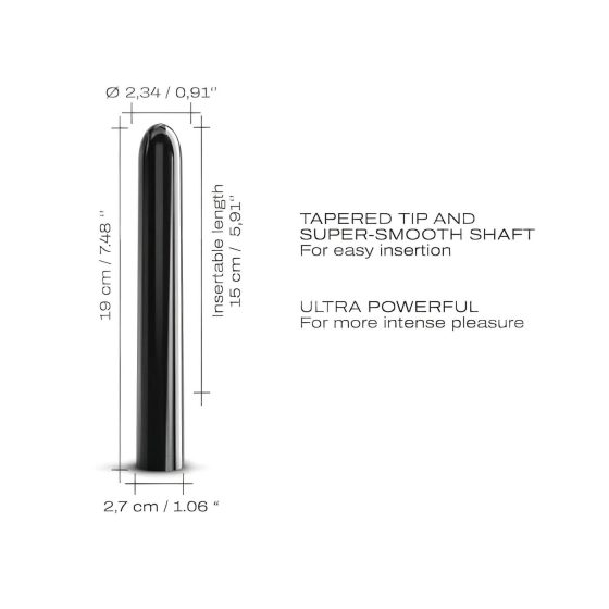 Dorcel Black Muse 2.0 - Rechargeable Black Wand Vibrator