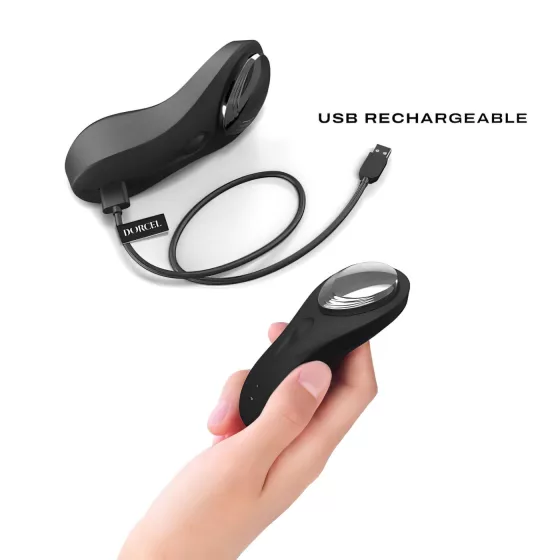 Dorcel Discreet Rechargeable Wireless Clitoral Vibrator (Black)