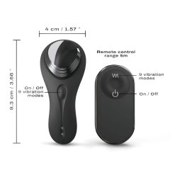   Dorcel Discreet Rechargeable Wireless Clitoral Vibrator (Black)