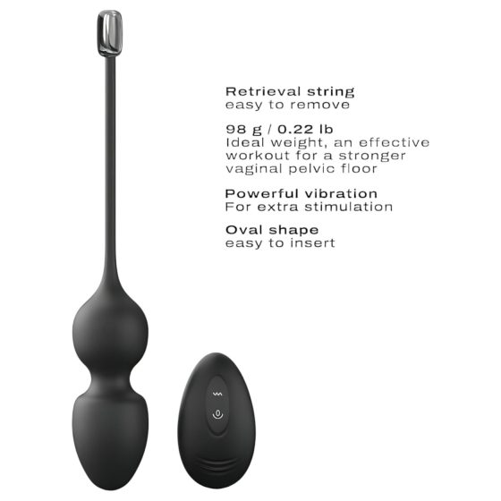 Dorcel Love Balls - Magnetic Geisha Duo (Black)