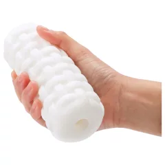   Dorcel Cup Tight - beaded‑chamber masturbator for men (white)