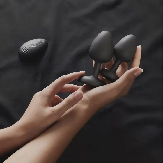 Dorcel - Remote-Controlled Anal Beads Vibrator M - (Black)