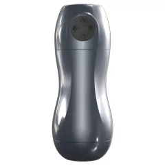   Dorcel Blowjoy Vibe - suction and vibrating rechargeable masturbator (grey)