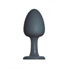 Dorcel Geisha Plug M - anal dildo with balls (black)