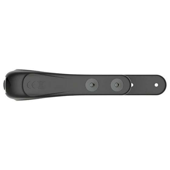 Funny Me - Rechargeable, Adjustable Vibrating Ring (Black)