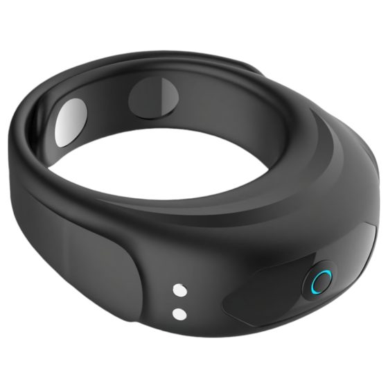 Funny Me - Rechargeable, Adjustable Vibrating Ring (Black)