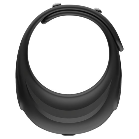 Funny Me - Rechargeable, Adjustable Vibrating Ring (Black)