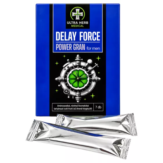 Delay Force Power - ejaculation-delaying food supplement powder (7 sachets)