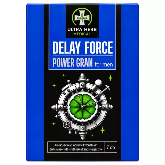 Delay Force Power - ejaculation-delaying food supplement powder (7 sachets)