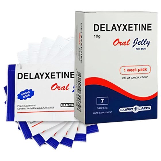 Delayxetine - Dietary Supplement Gel for Men (7 Sachets)