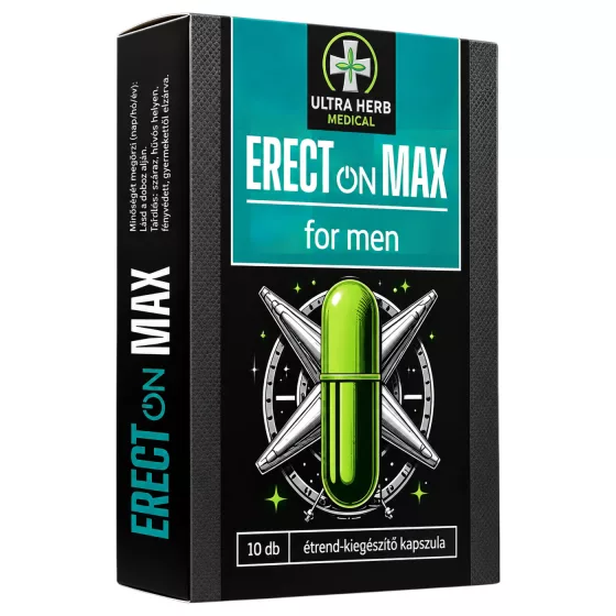 ErectOn Max – Dietary Supplement Capsules for Men (10 capsules)