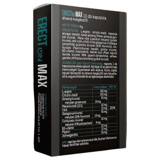 ErectOn - Dietary Supplement Capsules for Men (10 pcs)
