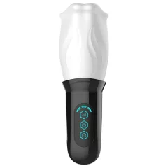   Funny Me First Class - Rotating Pleasure Masturbator (White-Black)