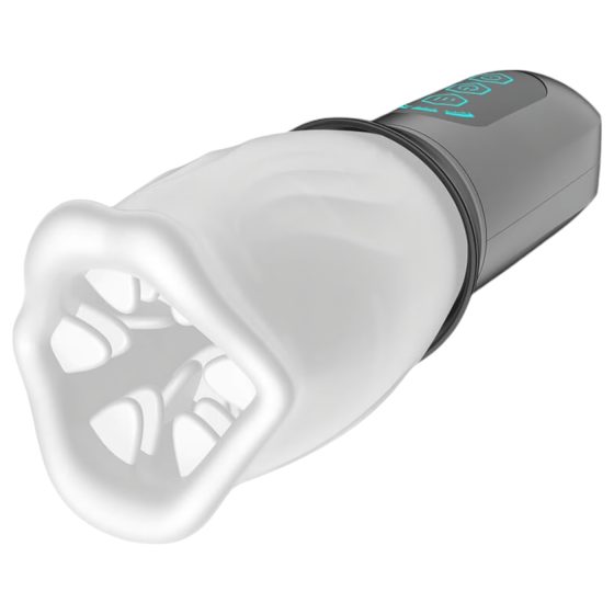 Funny Me First Class - Rotating Pleasure Masturbator (White-Black)