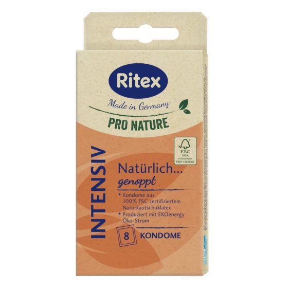 RITEX Pro Nature Intensive - Condoms 8pcs
