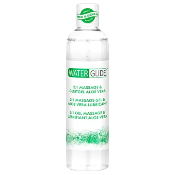 Waterglide 2in1 Aloe Vera Lubricant & Massage Gel (300 ml)