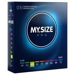 My.Size PRO - custom-sized condoms - 49 mm (3 pcs)