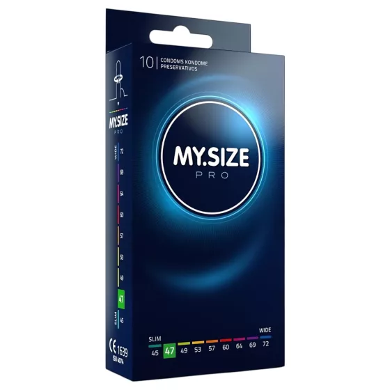 My.Size PRO - custom-fit condoms - 47 mm (10 pcs)