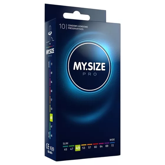 My.Size PRO - custom-fit condoms - 49 mm (10 pcs)