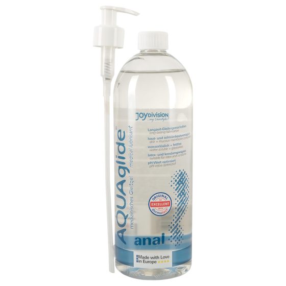 AQUAglide Anal - water-based anal lubricant - 1000 ml 