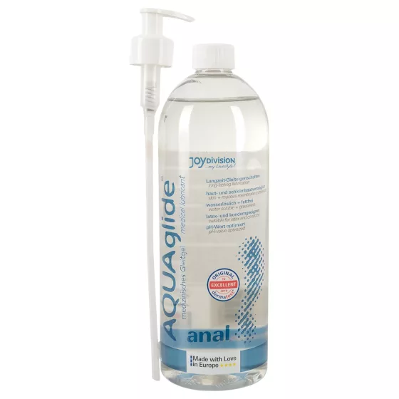 AQUAglide - Water-Based Anal Lubricant (1000ml)