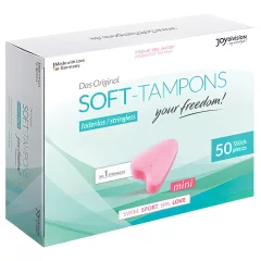  Joydivision Soft-Tampons Mini - stringless tampons (pack of 50)