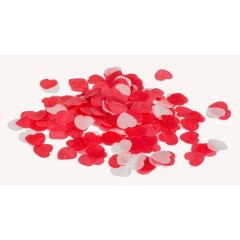 Hearts - scented rose petals bath confetti (30g)