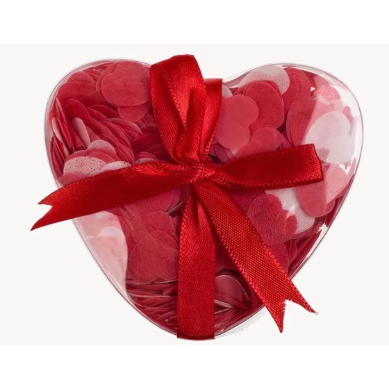 Hearts - Scented Rose Petal Bath Confetti (30g)