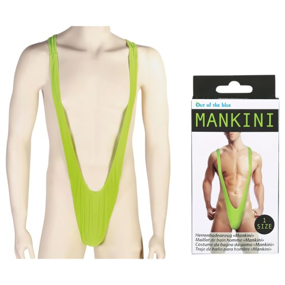 Out of The Blue - mankini, men's sling swimsuit (green)