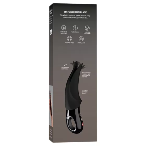 Fun Factory Volta - clitoral vibrator (black)
