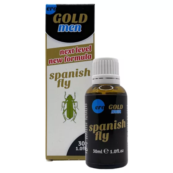 HOT Ero Gold Men Spanish Fly - libido-enhancing drops for men (30 ml)