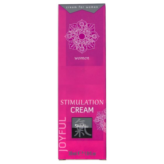 HOT Shiatsu Joyful - Stimulating Cream for Women (30ml)