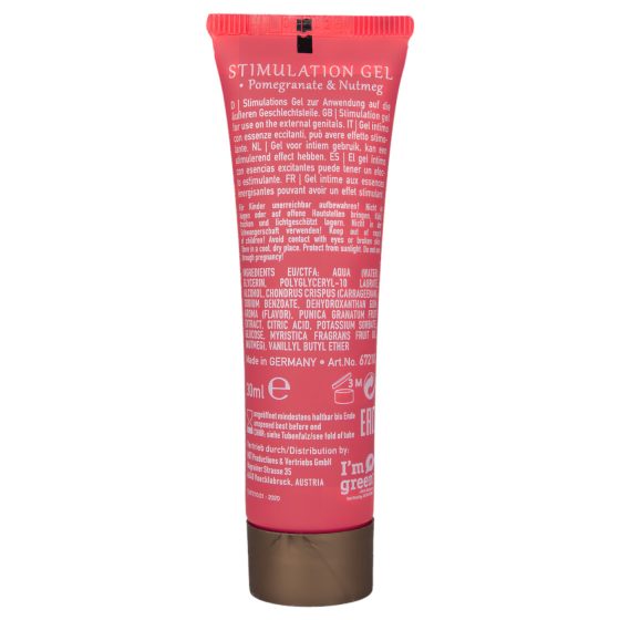 HOT Shiatsu - Stimulating Pomegranate Cream for Women (30ml)