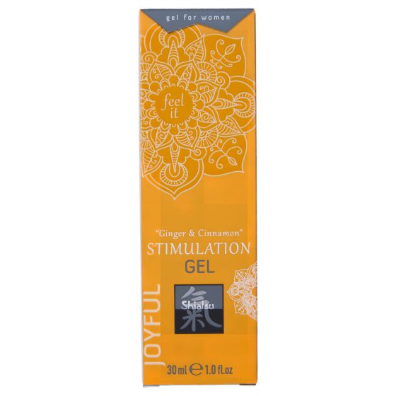 HOT Shiatsu - Stimulating Cream for Women - Ginger & Cinnamon (30ml)