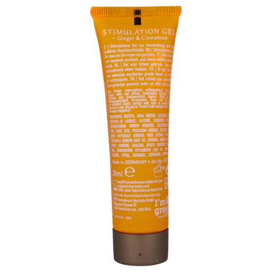 HOT Shiatsu - Stimulating Cream for Women - Ginger & Cinnamon (30ml)
