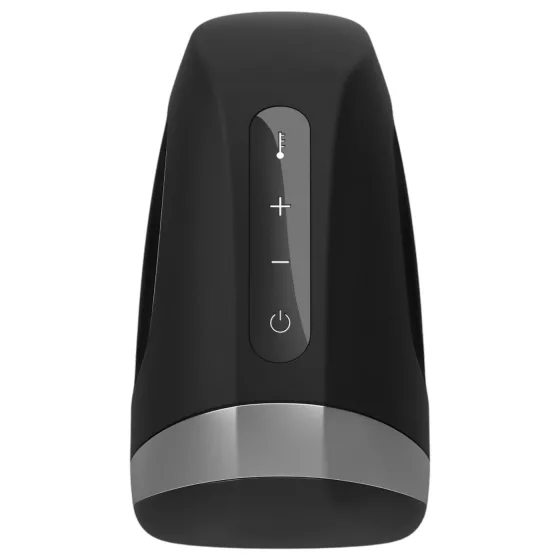 Satisfyer Men Heat Vibration - warming glans vibrator (black)
