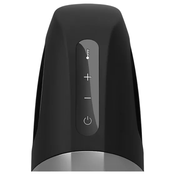 Satisfyer Men Heat Vibration - warming glans vibrator (black)