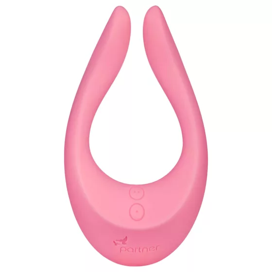 Satisfyer Endless Joy - rechargeable couples vibrator (pink)