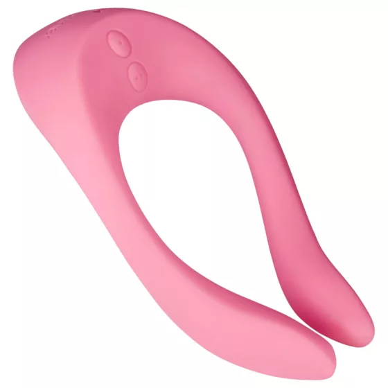 Satisfyer Endless Joy - rechargeable couples vibrator (pink)