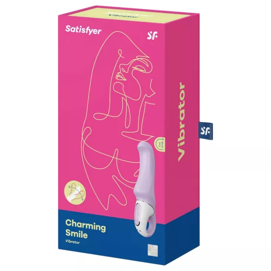 Satisfyer Charming Smile - waterproof, rechargeable G‑spot vibrator (purple)