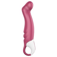   Satisfyer Petting Hippo - Rechargeable, Waterproof Vibrator (Pink)