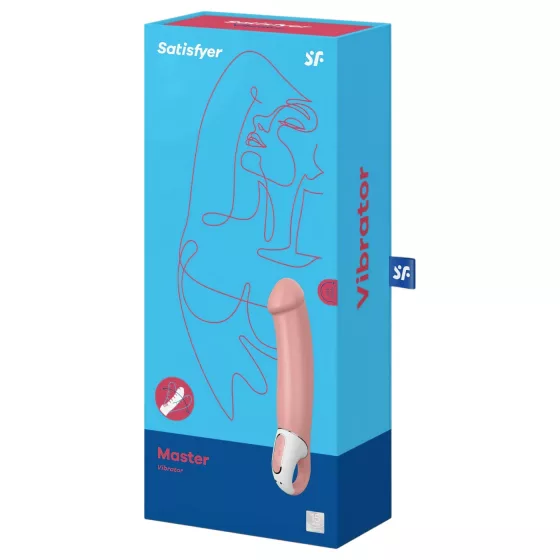 Satisfyer Master - waterproof, rechargeable vibrator (flesh-coloured)