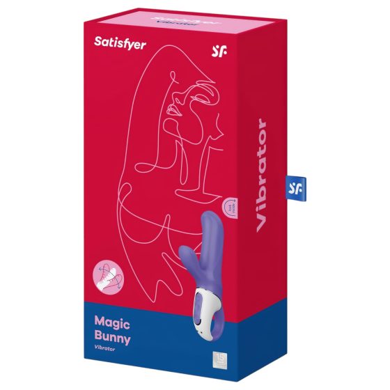 Satisfyer Magic Bunny - Waterproof Clitoral Vibrator (Blue)